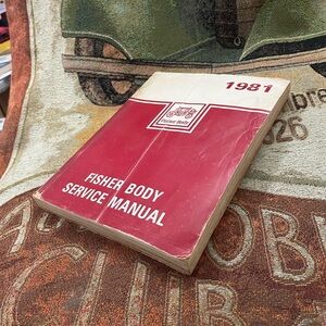 1981 Fisher Body Service Manual GM Pontiac Oldsmobile Cadillac Buick